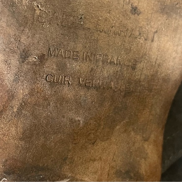 Isabel Marant suede leather ankle boots damaged size 38 - Picture 5 of 8